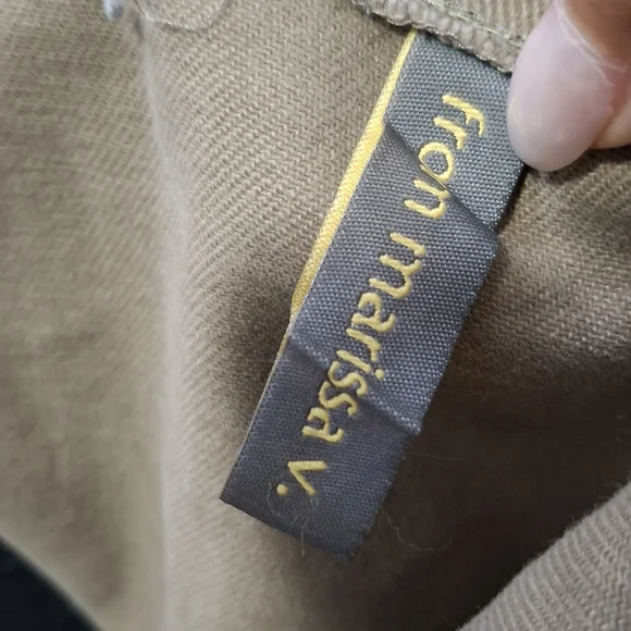 Brown Canvas Tote Bag Anya Hindmarch "I'm Not A Plastic Bag" Parody - Picture 6 of 6